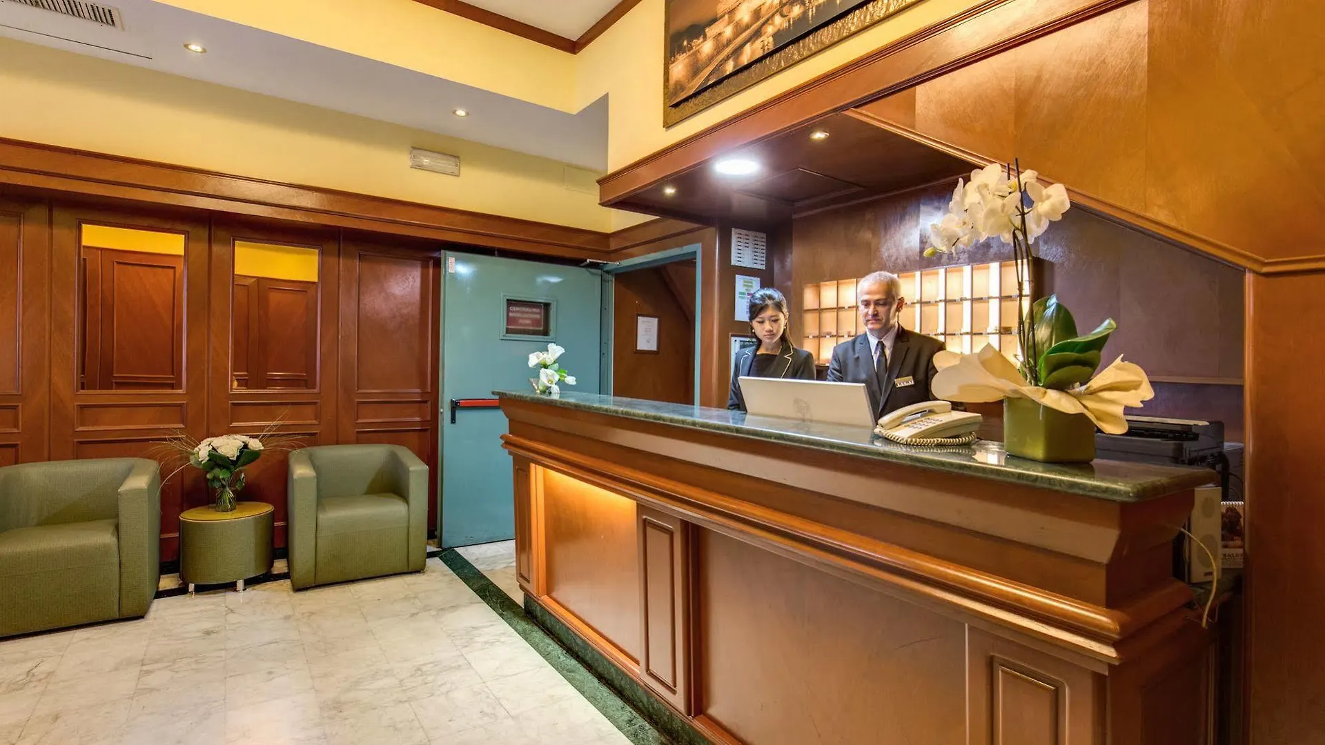Flower Garden Hotel Rome Italy